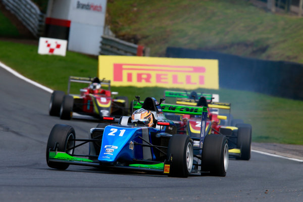 2016 BRDC British Formula 3 Championship,
Brands Hatch, Kent. 16th - 17th April 2016.
Jan Jonck (DEN) Sean Walkinshaw Racing BRDC F3.
World Copyright: Ebrey / LAT Photographic.