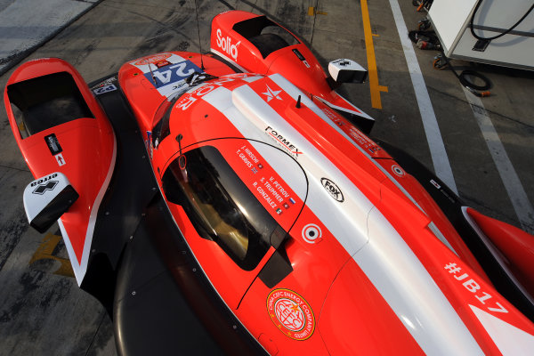 2017 FIA World Endurance Championship,
31st March - 2nd April, 2017, Monza Prologue,
Tor Graves (GBR) \ Roberto Gonzalez (MEX) \ Jonathan Hirschi (CHE) \ Simon Trummer (CHE) \ Vitaly Petrov (RUS) - CEFC MANOR TRS RACING - Oreca 07 ? Gibson
World Copyright: JEP/LAT Images. 2017 FIA World Endurance Championship,
31st March - 2nd April, 2017, Monza Prologue,
Tor Graves (GBR) \ Roberto Gonzalez (MEX) \ Jonathan Hirschi (CHE) \ Simon Trummer (CHE) \ Vitaly Petrov (RUS) - CEFC MANOR TRS RACING - Oreca 07 ? Gibson
World Copyright: JEP/LAT Images.