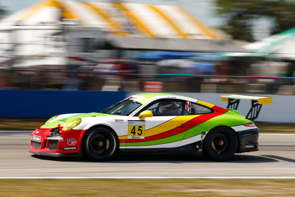 2017 Porsche GT3 Cup USA
Sebring International Raceway, Sebring, FL USA
Friday 17 March 2017
45, Charles Luck IV, GT3G, USA, 2016 Porsche 991
World Copyright: Jake Galstad/LAT Images
ref: Digital Image lat-galstad-SIR-0317-14697 2017 Porsche GT3 Cup USA
Sebring International Raceway, Sebring, FL USA
Friday 17 March 2017
45, Charles Luck IV, GT3G, USA, 2016 Porsche 991
World Copyright: Jake Galstad/LAT Images
ref: Digital Image lat-galstad-SIR-0317-14697