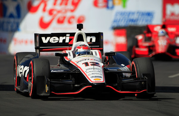 13-15 April, 2012, Long Beach, California USA
Will Power leads Dario Franchitti
(c)2012, Phillip Abbott
LAT Photo USA