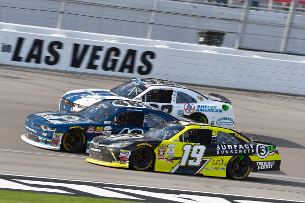 2017 NASCAR Xfinity Series - Boyd Gaming 300
Las Vegas Motor Speedway - Las Vegas, NV USA
Saturday 11 March 2017
Matt Tifft, Surface Sunscreen / Tunity / Braingear Toyota Camry, Brennan Poole and Aric Almirola
World Copyright: Nigel Kinrade/LAT Images
ref: Digital Image 17LAS1nk05952 2017 NASCAR Xfinity Series - Boyd Gaming 300
Las Vegas Motor Speedway - Las Vegas, NV USA
Saturday 11 March 2017
Matt Tifft, Surface Sunscreen / Tunity / Braingear Toyota Camry, Brennan Poole and Aric Almirola
World Copyright: Nigel Kinrade/LAT Images
ref: Digital Image 17LAS1nk05952