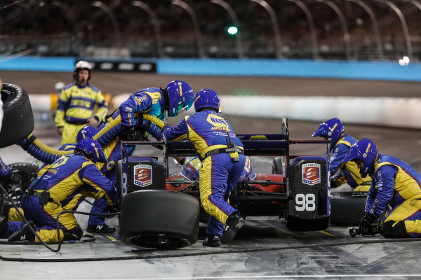 Verizon IndyCar Series
Desert Diamond West Valley Phoenix Grand Prix
Phoenix Raceway, Avondale, AZ USA
Saturday 29 April 2017
Alexander Rossi, Andretti Herta Autosport with Curb-Agajanian Honda pit stop
World Copyright: Michael L. Levitt
LAT Images Verizon IndyCar Series
Desert Diamond West Valley Phoenix Grand Prix
Phoenix Raceway, Avondale, AZ USA
Saturday 29 April 2017
Alexander Rossi, Andretti Herta Autosport with Curb-Agajanian Honda pit stop
World Copyright: Michael L. Levitt
LAT Images