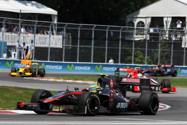 Bruno Senna (BRA) Hispania Racing F1 Team (HRT) HRTF1.
Formula One World Championship, Rd 8, Canadian Grand Prix, Race, Montreal, Canada, Sunday 13 June 2010.
