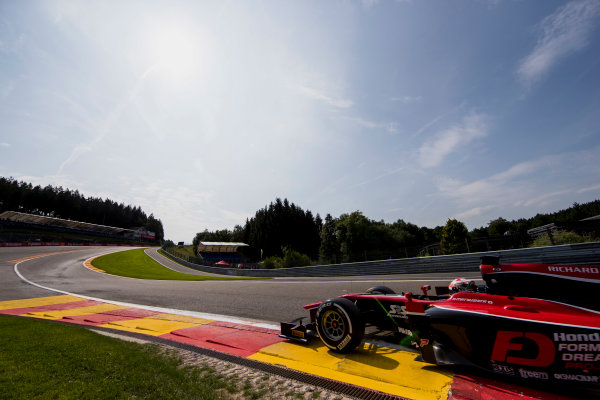 2017 FIA Formula 2 Round 8.
Spa-Francorchamps, Spa, Belgium.
Friday 25 August 2017.
Nobuharu Matsushita (JPN, ART Grand Prix). 
Photo: Zak Mauger/FIA Formula 2.
ref: Digital Image _54I0197