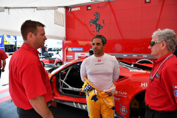 2017 WeatherTech SportsCar Championship - IMSA February Test
Sebring International Raceway, Sebring, FL USA
Friday 24 February 2017
62, Ferrari, Ferrari 488 GTE, GTLM,  Juan Pablo Montoya.
World Copyright: Richard Dole/LAT Images
ref: Digital Image RD_2_17_196