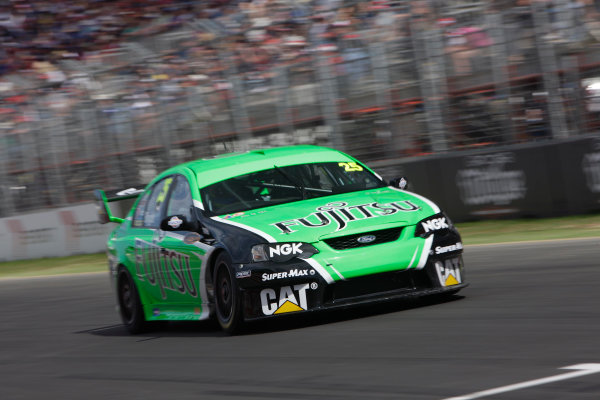 Clipsal 500, Adelaide Street Circuit.
Australia. 19th - 22nd March 2009
Jason Bright of Britek Motorsport during the Clipsal 500, Event 01 of the Australian V8 Supercar Championship Series at the Adelaide Street Circuit, Adelaide, South Australia, March 20, 2009.
World Copyright: Mark Horsburgh/LAT Photographic
ref: Digital Image V8_Clipsal500_092368