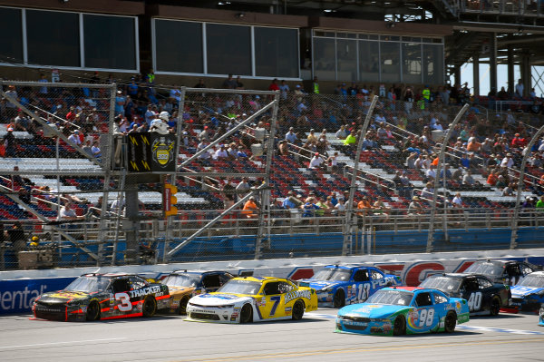 NASCAR Xfinity Series
Sparks Energy 300
Talladega Superspeedway, Talladega, AL USA
Saturday 6 May 2017
Ty Dillon, Bass Pro Shops/Tracker Boats Chevrolet Camaro, Justin Allgaier, Hellmann's Chevrolet Camaro and Aric Almirola, Fresh From Florida Ford Mustang
World Copyright: Nigel Kinrade
LAT Images
ref: Digital Image 17TAL1nk04624 NASCAR Xfinity Series
Sparks Energy 300
Talladega Superspeedway, Talladega, AL USA
Saturday 6 May 2017
Ty Dillon, Bass Pro Shops/Tracker Boats Chevrolet Camaro, Justin Allgaier, Hellmann's Chevrolet Camaro and Aric Almirola, Fresh From Florida Ford Mustang
World Copyright: Nigel Kinrade
LAT Images
ref: Digital Image 17TAL1nk04624