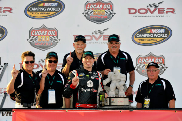 30-31 May, 2013, Dover, Delaware USA
Kyle Busch celebrates his win in Victory Lane
©2013, Nigel Kinrade
LAT Photo USA 30-31 May, 2013, Dover, Delaware USA
Kyle Busch celebrates his win in Victory Lane
©2013, Nigel Kinrade
LAT Photo USA