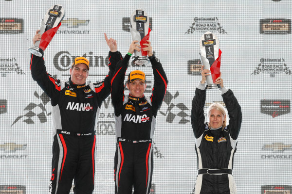 IMSA Continental Tire SportsCar Challenge
Road America 120
Road America, Elkhart Lake, WI USA
Saturday 5 August 2017
59, Ford, Ford Mustang, GS, Dean Martin, Jack Roush Jr, podium
World Copyright: Michael L. Levitt
LAT Images IMSA Continental Tire SportsCar Challenge
Road America 120
Road America, Elkhart Lake, WI USA
Saturday 5 August 2017
59, Ford, Ford Mustang, GS, Dean Martin, Jack Roush Jr, podium
World Copyright: Michael L. Levitt
LAT Images