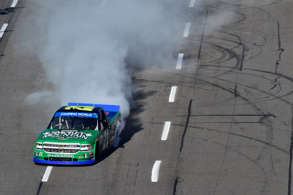 28-29 October, 2016, Martinsville, Virginia USA
Johnny Sauter does a burnout after winning.
©2016, John Harrelson / LAT Photo USA 28-29 October, 2016, Martinsville, Virginia USA
Johnny Sauter does a burnout after winning.
©2016, John Harrelson / LAT Photo USA