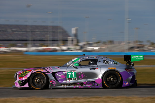 IMSA WeatherTech SportsCar Championship
The Roar Before the Rolex 24
Daytona International Speedway
Daytona Beach, FL USA
Friday 5 January 2018
#71 P1 Motorsports Mercedes AMG GT3, GTD: Kenton Koch, Robert Foley III, Juan Perez, Loris Spinelli
World Copyright: Jake Galstad
LAT Images