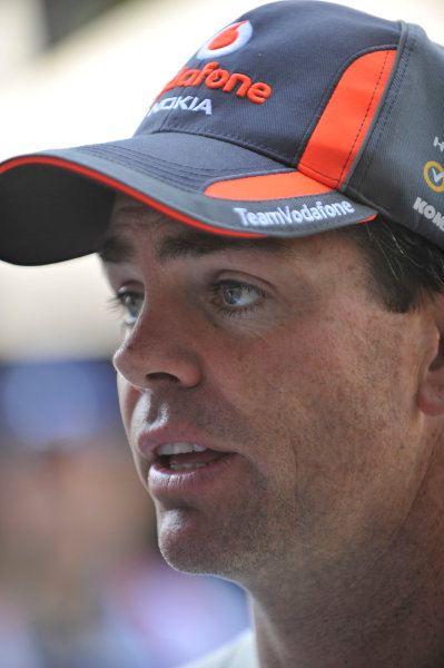 Craig Lowndes of Triple Eight Racing during the Armor All Gold Coast 600, event 11 of the 2011 V8 Supercars Championship at the Queensland Raceway, Ipswich, Queensland, October 21, 2011.
World Copyright: Mark Horsburgh/LAT Photographic
ref: 888-Lowndes-EV11-11-3265 Craig Lowndes of Triple Eight Racing during the Armor All Gold Coast 600, event 11 of the 2011 V8 Supercars Championship at the Queensland Raceway, Ipswich, Queensland, October 21, 2011.
World Copyright: Mark Horsburgh/LAT Photographic
ref: 888-Lowndes-EV11-11-3265
