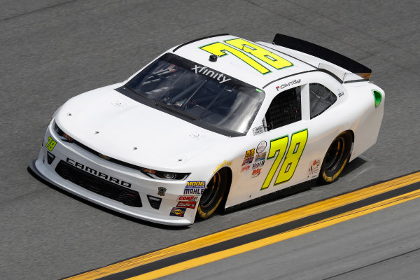 2017 Xfinity - Powershares QQQ 300
Daytona International Speedway, Daytona Beach, FL USA
Friday 24 February 2017
B J McLeod
World Copyright: Michael L. Levitt/LAT Images
ref: Digital Image levitt-0217-D500_23170 2017 Xfinity - Powershares QQQ 300
Daytona International Speedway, Daytona Beach, FL USA
Friday 24 February 2017
B J McLeod
World Copyright: Michael L. Levitt/LAT Images
ref: Digital Image levitt-0217-D500_23170