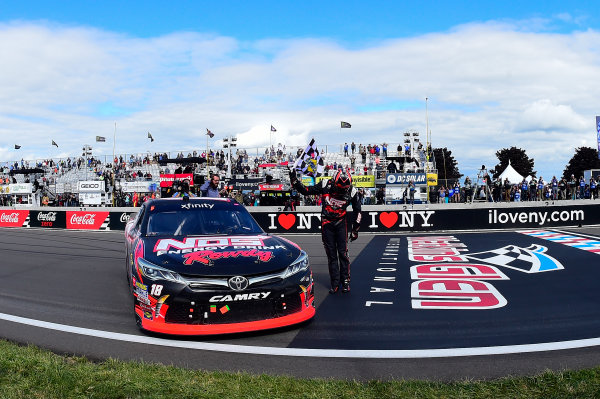 NASCAR XFINITY Series
Zippo 200 at The Glen
Watkins Glen International, Watkins Glen, NY USA
Saturday 5 August 2017
Kyle Busch, NOS Rowdy Toyota Camry, celebrates after winning the Zippo 200.
World Copyright: John K Harrelson
LAT Images NASCAR XFINITY Series
Zippo 200 at The Glen
Watkins Glen International, Watkins Glen, NY USA
Saturday 5 August 2017
Kyle Busch, NOS Rowdy Toyota Camry, celebrates after winning the Zippo 200.
World Copyright: John K Harrelson
LAT Images
