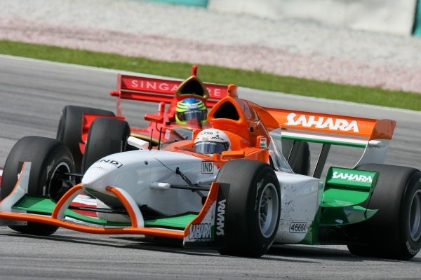 26.11.2006 Kuala Lumpur, Malaysia, 
Armaan Ebrahim, Driver of A1Team India - A1GP World Cup of Motorsport 2006/07, Round 4, Sepang, Sunday Race 1 - Copyright A1GP - Free for editorial usage