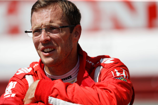 Verizon IndyCar Series
Honda Indy 200 at Mid-Ohio
Mid-Ohio Sports Car Course, Lexington, OH USA
Monday 31 July 2017
Sebastien Bourdais tests his Honda IndyCar for the first time since his major crash at the Indy 500
World Copyright: Michael L. Levitt
LAT Images