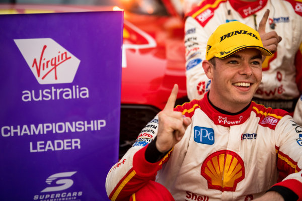 2017 Supercars Championship Round 8. 
Ipswich SuperSprint, Queensland Raceway, Queensland, Australia.
Friday 28th July to Sunday 30th July 2017.
Scott McLaughlin, Team Penske Ford. 
World Copyright: Daniel Kalisz/ LAT Images
Ref: Digital Image 290717_VASCR8_DKIMG_9865.jpg