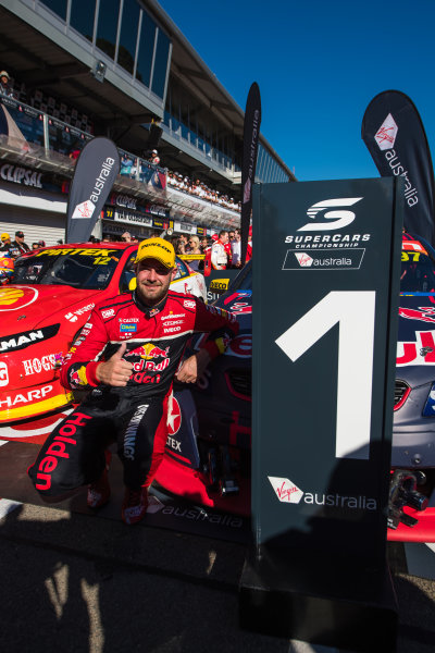 2017 Supercars Championship Round 1. 
Clipsal 500, Adelaide, South Australia, Australia.
Thursday March 2nd to Sunday March 5th 2017.
Shane Van Gisbergen driver of the #97 Red Bull Holden Racing Team Holden Commodore VF.
World Copyright: Daniel Kalisz/LAT Images
Ref: Digital Image 040317_VASCR1_DKIMG_6169.JPG