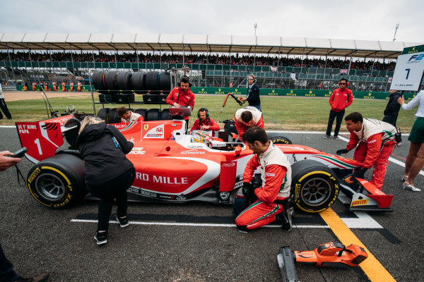 2017 FIA Formula 2 Round 6.
Silverstone, Northamptonshire, UK.
Saturday 15 July 2017.
Charles Leclerc (MCO, PREMA Racing). 
Photo: Malcolm Griffiths/FIA Formula 2.
ref: Digital Image MALC6214