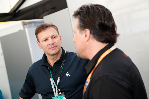 Miami e-Prix 2015.
First Practice Session
Michael Andretti - Andretti President, Chairman and CEO.
FIA Formula E World Championship.
Miami, Florida, USA.
Saturday 14 March 2015.
Copyright: Adam Warner / LAT / FE
ref: Digital Image _L5R3408 Miami e-Prix 2015.
First Practice Session
Michael Andretti - Andretti President, Chairman and CEO.
FIA Formula E World Championship.
Miami, Florida, USA.
Saturday 14 March 2015.
Copyright: Adam Warner / LAT / FE
ref: Digital Image _L5R3408