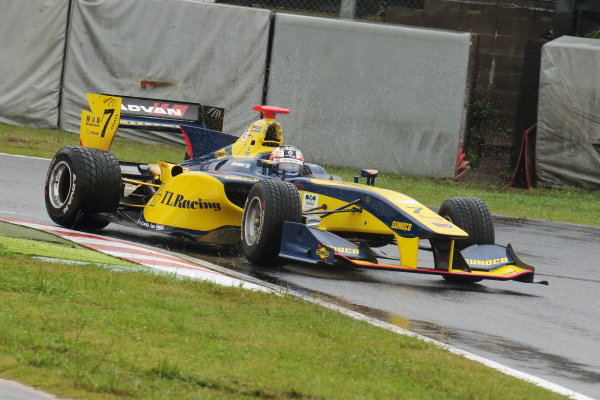 2017 Japanese Super Formula.
Suzuka, Japan. 21st - 22nd October 2017. Rd 7. Cancelled race due to Typhoon.
2017 Driver?s 3rd position Felix Rosenqvist ( #7 SUNOCO TEAM LEMANS SF14 ) action
World Copyright: Yasushi Ishihara / LAT Images.
Ref: 2017_SF_Rd7_017 2017 Japanese Super Formula.
Suzuka, Japan. 21st - 22nd October 2017. Rd 7. Cancelled race due to Typhoon.
2017 Driver?s 3rd position Felix Rosenqvist ( #7 SUNOCO TEAM LEMANS SF14 ) action
World Copyright: Yasushi Ishihara / LAT Images.
Ref: 2017_SF_Rd7_017