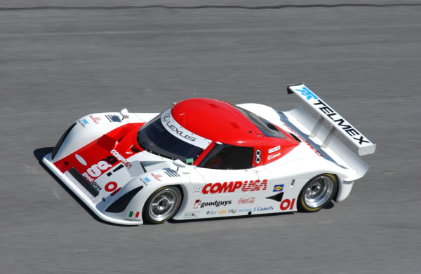 2004 Rolex 24 @ Daytona, Daytona International Speedway, Daytona, Florida, U.S
A.
January 29 - February 1, 2004
The Chip Ganassi Racing Lexus Riley entry with Max Papis and Scott Pruett the main stays at the helm this race.
C: 2004, Denis L. Tanney, U.S
A.
LAT Photographic
2004 Rolex 24 @ Daytona, Daytona International Speedway, Daytona, Florida, U.S
A.
January 29 - February 1, 2004
The Chip Ganassi Racing Lexus Riley entry with Max Papis and Scott Pruett the main stays at the helm this race.
C: 2004, Denis L. Tanney, U.S
A.
LAT Photographic