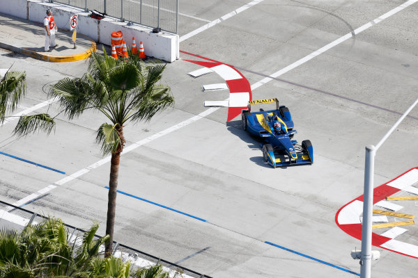 2014/2015 FIA Formula E Championship.
Long Beach ePrix, Long Beach, California, United States of America.
Friday 3 April 2015
Sebastien Buemi (SWI)/E.dams Renault - Spark-Renault SRT_01E
Photo: Jed Leicester/LAT/Formula E
ref: Digital Image _JL20231
2014/2015 FIA Formula E Championship.
Long Beach ePrix, Long Beach, California, United States of America.
Friday 3 April 2015
Sebastien Buemi (SWI)/E.dams Renault - Spark-Renault SRT_01E
Photo: Jed Leicester/LAT/Formula E
ref: Digital Image _JL20231
