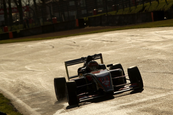 2016 BRDC British Formula 3 Championship,
Brands Hatch, Kent. 16th - 17th April 2016.
Aleksanteri Huovinen (FIN) Double R Racing BRDC F3.
World Copyright: Ebrey / LAT Photographic. 2016 BRDC British Formula 3 Championship,
Brands Hatch, Kent. 16th - 17th April 2016.
Aleksanteri Huovinen (FIN) Double R Racing BRDC F3.
World Copyright: Ebrey / LAT Photographic.