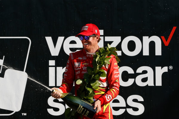 2-4 September, 2016, Watkins Glen, New York,  USA
Scott Dixon, champagne
?2016, Michael L. Levitt
LAT Photo USA