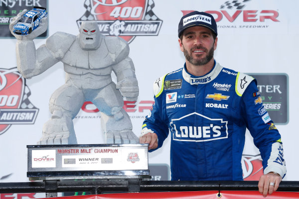 Monster Energy NASCAR Cup Series
AAA 400 Drive for Autism
Dover International Speedway, Dover, DE USA
Sunday 4 June 2017
Jimmie Johnson, Hendrick Motorsports, Lowe's Chevrolet SS
World Copyright: Matthew T. Thacker
LAT Images
ref: Digital Image 17DOV1mt1943