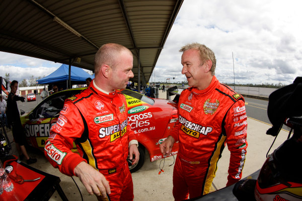 The Paul Morris Motorsport Holden Commodore of Russell Ingall and Jan Magnussen of Denmark during the Armor All Gold Coast 600, event 11 of the 2011 V8 Supercars Championship at the Queensland Raceway, Ipswich, Queensland, October 19, 2011.
World Copyright: Mark Horsburgh/LAT Photographic
ref: 39-PMM-EV11-11-0797 The Paul Morris Motorsport Holden Commodore of Russell Ingall and Jan Magnussen of Denmark during the Armor All Gold Coast 600, event 11 of the 2011 V8 Supercars Championship at the Queensland Raceway, Ipswich, Queensland, October 19, 2011.
World Copyright: Mark Horsburgh/LAT Photographic
ref: 39-PMM-EV11-11-0797