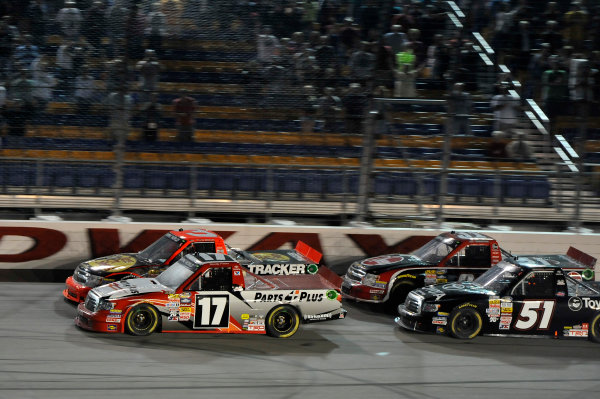 12-13 July, 2013, Newton, Iowa USA
Timothy Peters, Ty Dillon, Erik Jones, James Buescher restart
©2013, Scott R LePage
LAT Photo USA