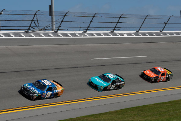 2017 Xfinity - Powershares QQQ 300
Daytona International Speedway, Daytona Beach, FL USA
Friday 24 February 2017
Daniel Suarez, Juniper Toyota Camry, Erik Jones, Hisense Toyota Camry, Matt Tifft, Tunity Toyota Camry
World Copyright: Michael L. Levitt/LAT Images
ref: Digital Image levitt-0217-D500_22470