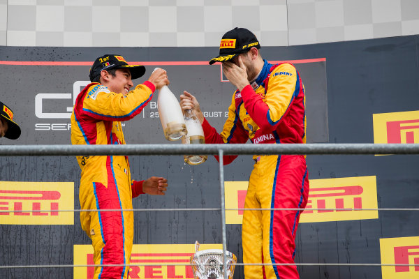 2017 GP3 Series Round 5.
Spa-Francorchamps, Spa, Belgium.
Sunday 27 August 2017.
George Russell (GBR, ART Grand Prix), Giuliano Alesi (FRA, Trident), Ryan Tveter (USA, Trident).
Photo: Zak Mauger/GP3 Series Media Service.
ref: Digital Image _56I3153 2017 GP3 Series Round 5.
Spa-Francorchamps, Spa, Belgium.
Sunday 27 August 2017.
George Russell (GBR, ART Grand Prix), Giuliano Alesi (FRA, Trident), Ryan Tveter (USA, Trident).
Photo: Zak Mauger/GP3 Series Media Service.
ref: Digital Image _56I3153