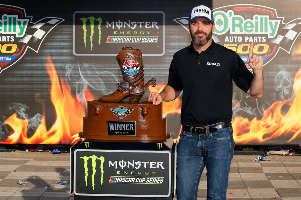 2017 Monster Energy NASCAR Cup Series
O'Reilly Auto Parts 500
Texas Motor Speedway, Fort Worth, TX USA
Sunday 9 April 2017
Jimmie Johnson celebrates in victory lane
World Copyright: Russell LaBounty/LAT Images
ref: Digital Image 17TEX1rl_5509 2017 Monster Energy NASCAR Cup Series
O'Reilly Auto Parts 500
Texas Motor Speedway, Fort Worth, TX USA
Sunday 9 April 2017
Jimmie Johnson celebrates in victory lane
World Copyright: Russell LaBounty/LAT Images
ref: Digital Image 17TEX1rl_5509