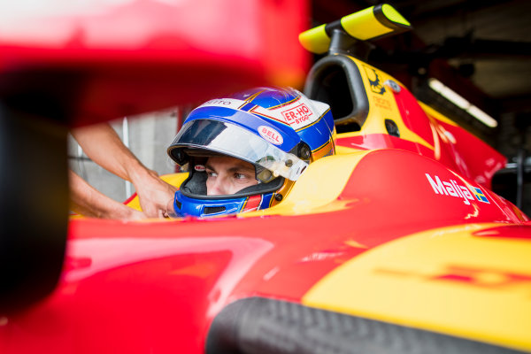 2017 FIA Formula 2 Round 8.
Spa-Francorchamps, Spa, Belgium.
Friday 25 August 2017.
Gustav Malja (SWE, Racing Engineering). 
Photo: Zak Mauger/FIA Formula 2.
ref: Digital Image _54I0126