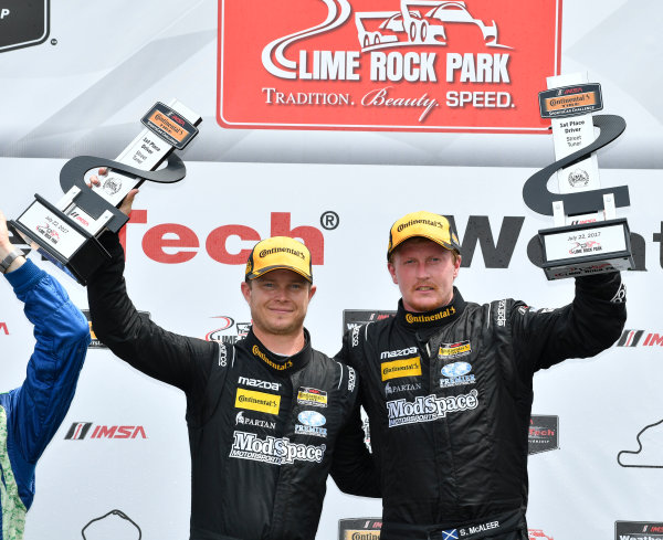 IMSA Continental Tire SportsCar Challenge
Lime Rock Park 120
Lime Rock Park, Lakeville, CT USA
Saturday 22 July 2017 
25, Mazda, Mazda MX-5, ST, Chad McCumbee, Stevan McAleer
World Copyright: Richard Dole
LAT Images
ref: Digital Image RD_LRP_17_01184