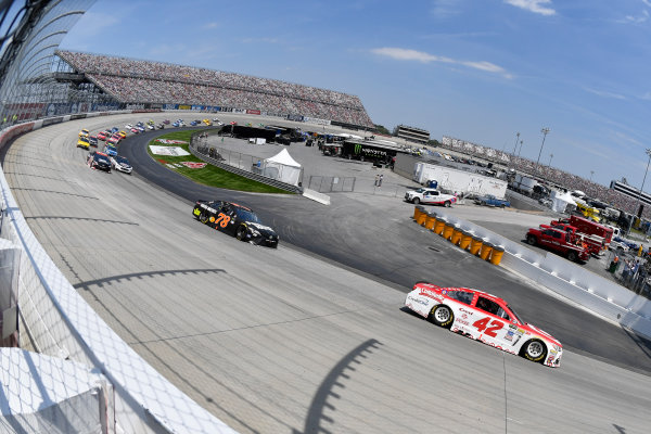 Monster Energy NASCAR Cup Series
AAA 400 Drive for Autism
Dover International Speedway, Dover, DE USA
Sunday 4 June 2017
Kyle Larson, Chip Ganassi Racing, Target Chevrolet SS, Martin Truex Jr, Furniture Row Racing, Furniture Row/Denver Mattress Toyota Camry
World Copyright: Logan Whitton
LAT Images
ref: Digital Image 17DOV1LW3438