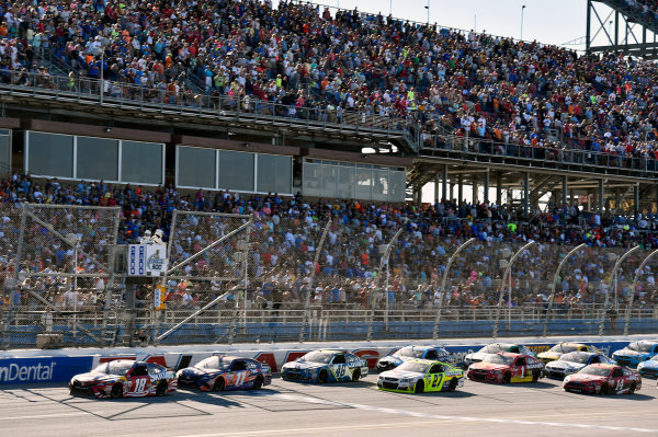 Monster Energy NASCAR Cup Series
GEICO 500
Talladega Superspeedway, Talladega, AL USA
Sunday 7 May 2017
Kyle Busch, Joe Gibbs Racing, Skittles Red, White, & Blue Toyota Camry and Denny Hamlin, Joe Gibbs Racing, FedEx Express Toyota Camry
World Copyright: Nigel Kinrade
LAT Images
ref: Digital Image 17TAL1nk07189 Monster Energy NASCAR Cup Series
GEICO 500
Talladega Superspeedway, Talladega, AL USA
Sunday 7 May 2017
Kyle Busch, Joe Gibbs Racing, Skittles Red, White, & Blue Toyota Camry and Denny Hamlin, Joe Gibbs Racing, FedEx Express Toyota Camry
World Copyright: Nigel Kinrade
LAT Images
ref: Digital Image 17TAL1nk07189