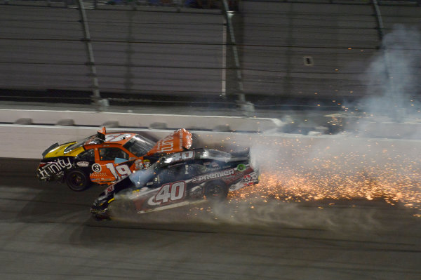 2017 Xfinity - Powershares QQQ 300
Daytona International Speedway, Daytona Beach, FL USA
Saturday 25 February 2017
Matt Tifft, Tunity Toyota Camry, Brandon Hightower
World Copyright: John K Harrelson / LAT Images
ref: Digital Image 17DAY2jh_06610