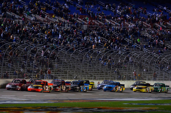 October 31-November 01, 2013, Fort Worth, Texas USA
Ty Dillon and Justin Lofton lead a restart
© 2013, Brian Czobat
LAT Photo USA
October 31-November 01, 2013, Fort Worth, Texas USA
Ty Dillon and Justin Lofton lead a restart
© 2013, Brian Czobat
LAT Photo USA