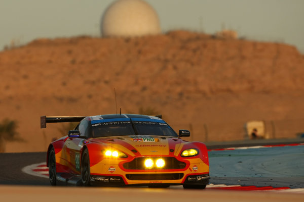 2015 FIA World Endurance Championship,
Bahrain International Circuit, Bahrain.
19th - 21st November 2015.
Alex MacDowall / Fernando Rees / Richie Stanaway Aston Martin Racing Aston Martin Vantage V8.
World Copyright: Jakob Ebrey / LAT Photographic.