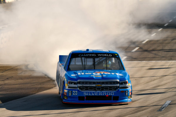 NASCAR Camping World Truck Series
Alpha Energy Solutions 250
Martinsville Speedway, Martinsville, VA USA
Saturday 1 April 2017
Chase Elliott celebrates his victory
World Copyright: Scott R LePage/LAT Images
ref: Digital Image lepage-170401-mv-3093 NASCAR Camping World Truck Series
Alpha Energy Solutions 250
Martinsville Speedway, Martinsville, VA USA
Saturday 1 April 2017
Chase Elliott celebrates his victory
World Copyright: Scott R LePage/LAT Images
ref: Digital Image lepage-170401-mv-3093