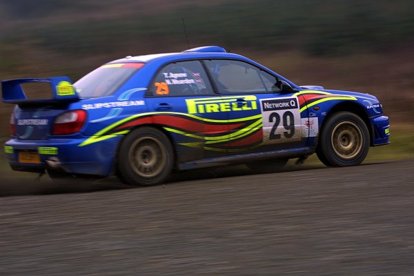 2001 FIA World Rally Championship.
Rally Of Great Britain. Cardiff, Wales. 
November 22-25th.
Neil Weardon, Subaru Impreza WRC.
Stage Five.
Photo: Paul Dowker/LAT Photographic.
World - LAT Photographic.
8
9mb DIgital File Only