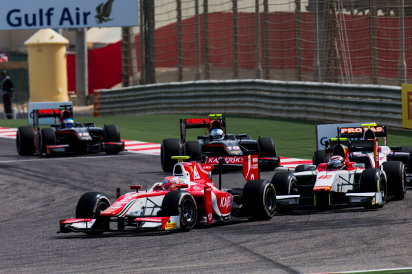 2017 FIA Formula 2 Round 1.
Bahrain International Circuit, Sakhir, Bahrain.
Sunday 16 April 2017.
Antonio Fuoco (ITA, PREMA Racing), Stefano Coletti (MON, Campos Racing)
Photo: Zak Mauger/FIA Formula 2.
ref: Digital Image _X0W4921 2017 FIA Formula 2 Round 1.
Bahrain International Circuit, Sakhir, Bahrain.
Sunday 16 April 2017.
Antonio Fuoco (ITA, PREMA Racing), Stefano Coletti (MON, Campos Racing)
Photo: Zak Mauger/FIA Formula 2.
ref: Digital Image _X0W4921