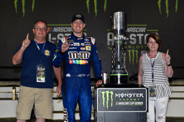 Monster Energy NASCAR Cup Series
Monster Energy NASCAR All-Star Race
Charlotte Motor Speedway, Concord, NC USA
Saturday 20 May 2017
Kyle Busch, Joe Gibbs Racing, M&M's Caramel Toyota Camry celebrates his win in Victory Lane
World Copyright: Nigel Kinrade
LAT Images
ref: Digital Image 17CLT1nk07368 Monster Energy NASCAR Cup Series
Monster Energy NASCAR All-Star Race
Charlotte Motor Speedway, Concord, NC USA
Saturday 20 May 2017
Kyle Busch, Joe Gibbs Racing, M&M's Caramel Toyota Camry celebrates his win in Victory Lane
World Copyright: Nigel Kinrade
LAT Images
ref: Digital Image 17CLT1nk07368
