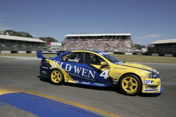 2007 Australian V8 Supercars - Clipsal 500.
Adelaide, Australia. 1st - 4th March 2007.
James Courtney (Stone Brothers Racing Ford Falcon BF). Action. 
World Copyright: Mark Horsburgh/LAT Photographic
ref: Digital Image Courtney-SBR-RD1-06-17406




