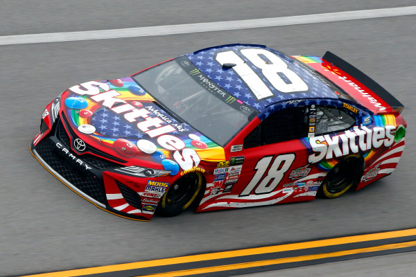 Monster Energy NASCAR Cup Series
GEICO 500
Talladega Superspeedway, Talladega, AL USA
Friday 5 May 2017
Kyle Busch, Joe Gibbs Racing, Skittles Red, White, & Blue Toyota Camry
World Copyright: Lesley Ann Miller
LAT Images
ref: Digital Image lam_170505DEGA49089