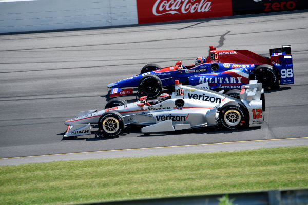 Verizon IndyCar Series
ABC Supply 500
Pocono Raceway, Long Pond, PA USA
Monday 21 August 2017
Will Power, Team Penske Chevrolet and Alexander Rossi, Curb Andretti Herta Autosport with Curb-Agajanian Honda
World Copyright: Gregg Feistman
LAT Images Verizon IndyCar Series
ABC Supply 500
Pocono Raceway, Long Pond, PA USA
Monday 21 August 2017
Will Power, Team Penske Chevrolet and Alexander Rossi, Curb Andretti Herta Autosport with Curb-Agajanian Honda
World Copyright: Gregg Feistman
LAT Images