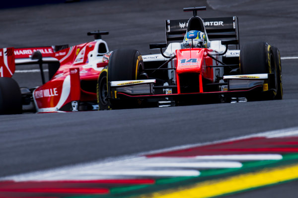 2017 FIA Formula 2 Round 5.
Red Bull Ring, Spielberg, Austria.
Friday 7 July 2017.Sergio Sette Camara (BRA, MP Motorsport). 
Photo: Zak Mauger/FIA Formula 2.
ref: Digital Image _56I0804